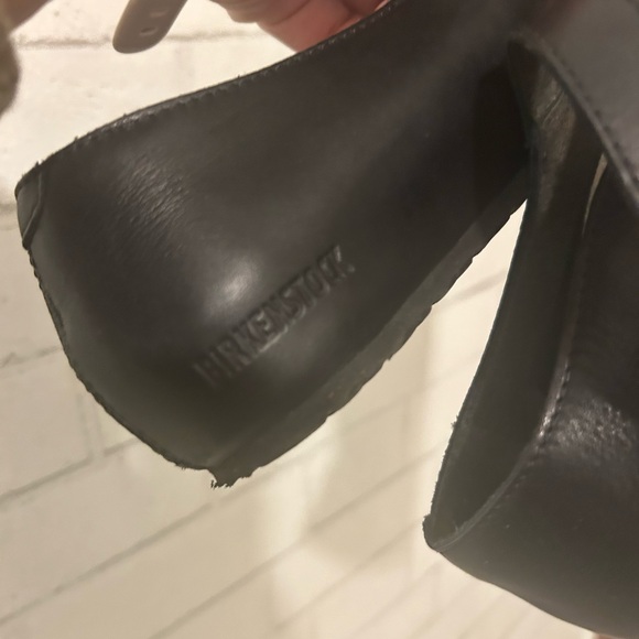 Birkenstock Tracy Mary Jane Black Leather Sandal Shoes - 36/5.5 - Picture 6 of 6